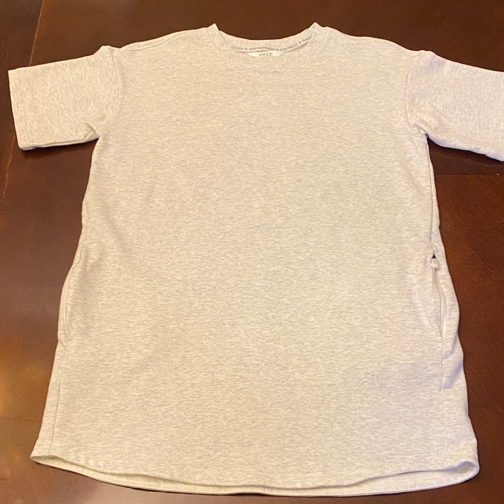 Gray T-Shirt dress